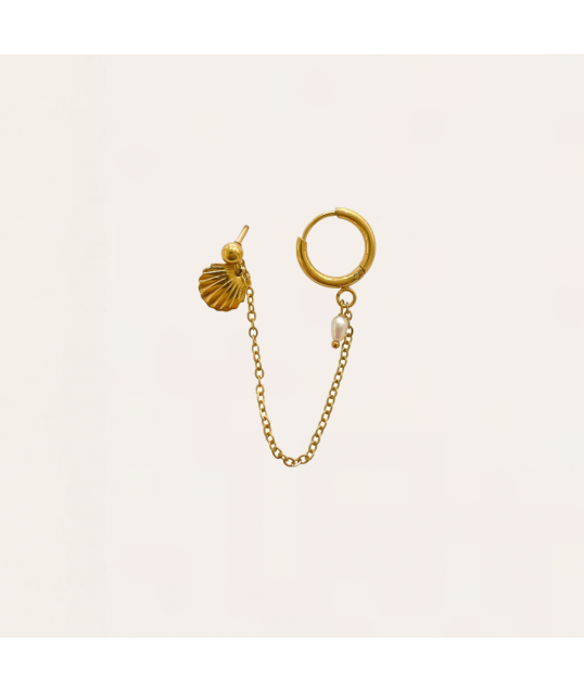 BOUCLE D'OREILLE CHAINE