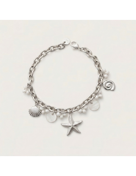 BRACELET CHARM ETOILE ARGENTÉ