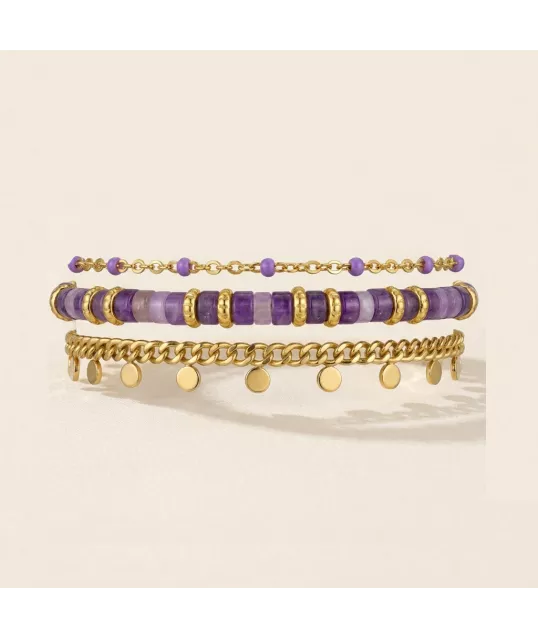 BRACELET AMETHYSTE