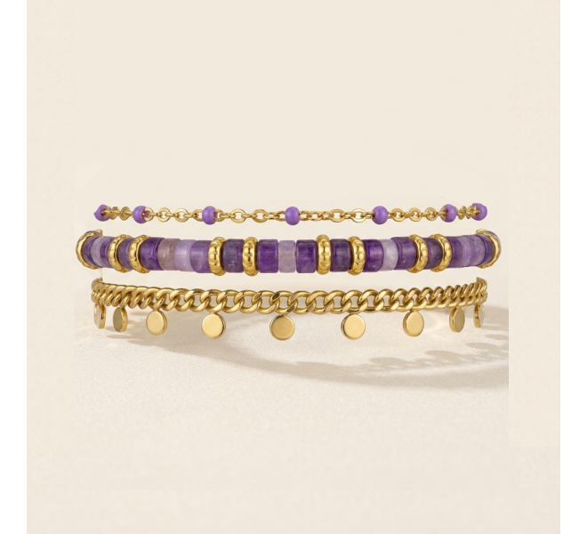 BRACELET AMETHYSTE