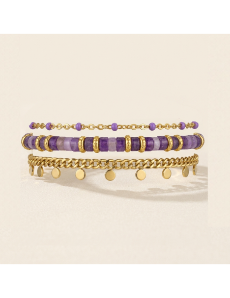 BRACELET AMETHYSTE