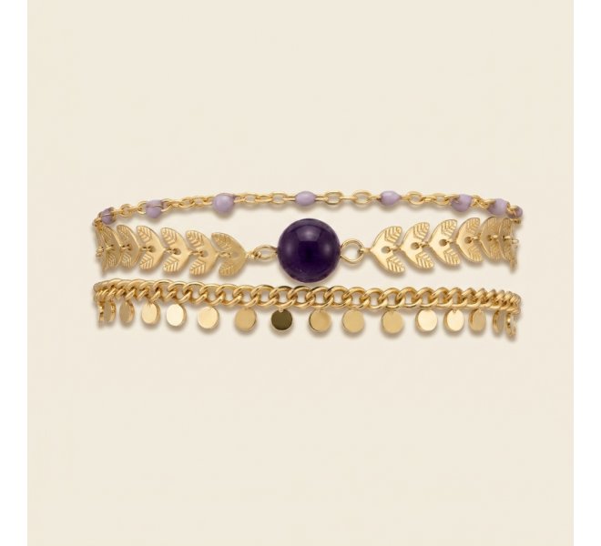 BRACELET BALI AMETHYSTE