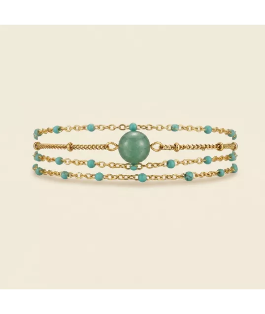 BRACELET MULTI AVENTURINE