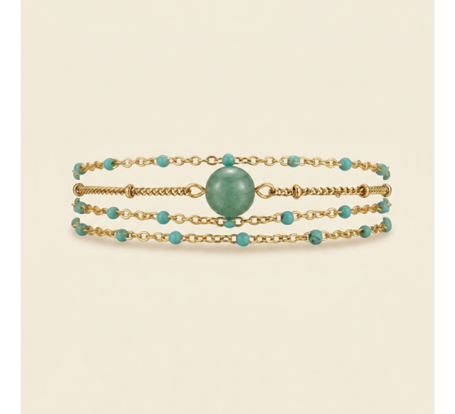 BRACELET MULTI AVENTURINE