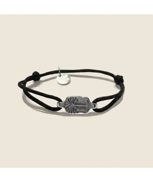 BRACELET PALMIER NOIR