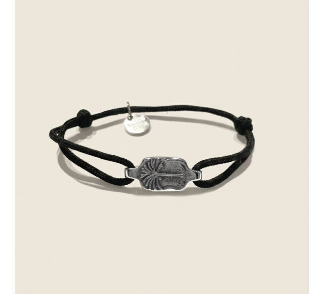 BRACELET PALMIER NOIR