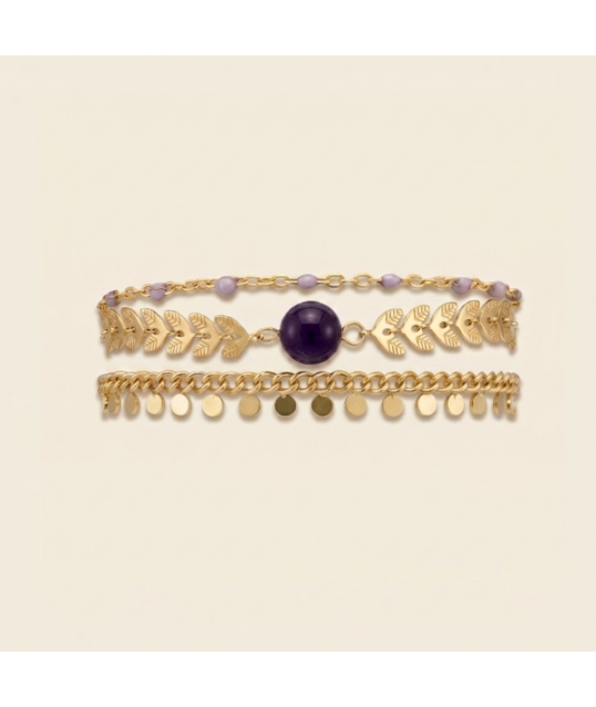 BRACELET BALI AMETHYSTE