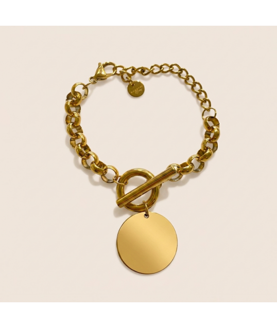 BRACELET ST PAL DORÉ