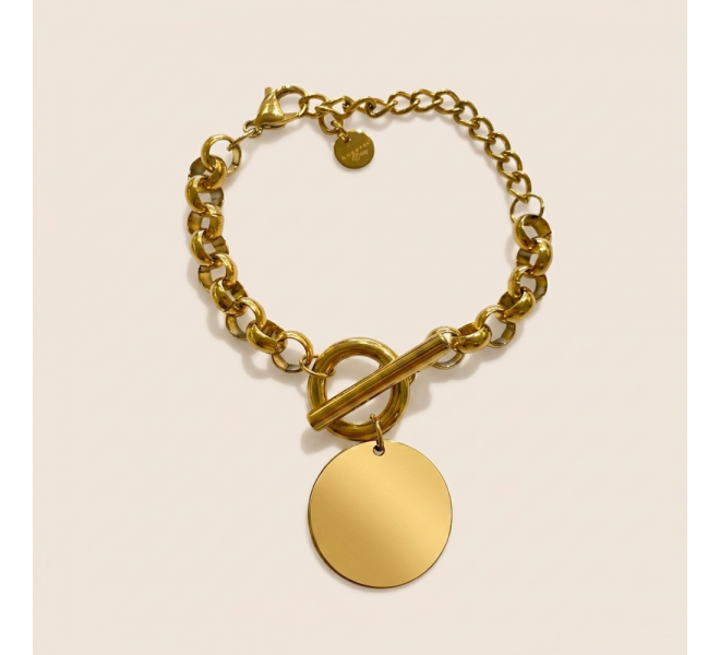 BRACELET ST PAL DORÉ