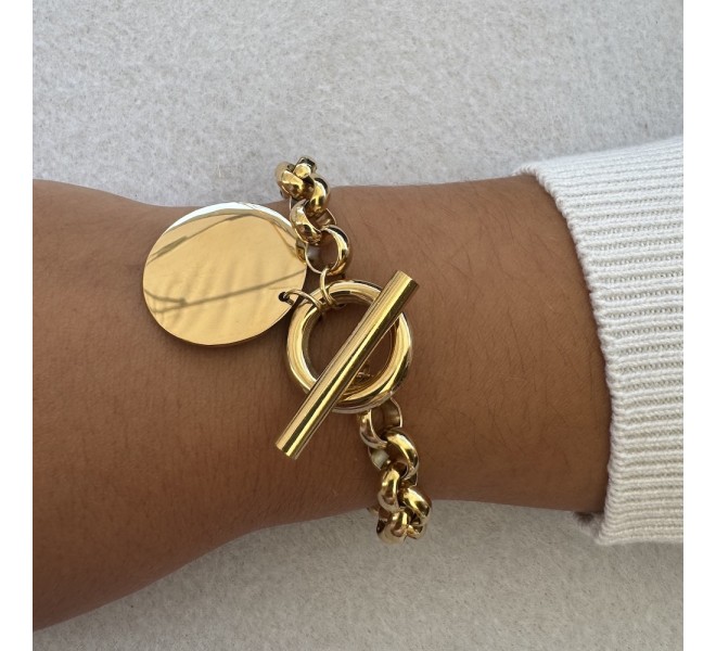 BRACELET PONTA DORÉ