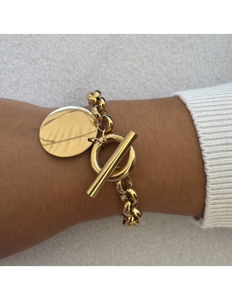BRACELET PONTA DORÉ
