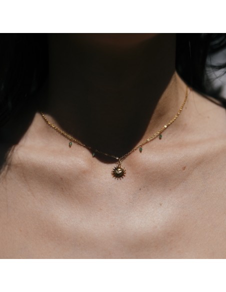 COLLIER SOLEIL AVENTURINE