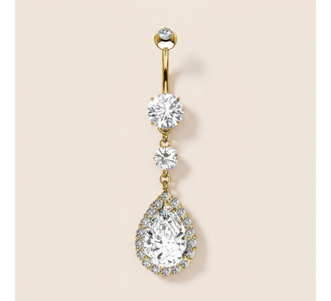 PIERCING NOMBRIL GOUTTE