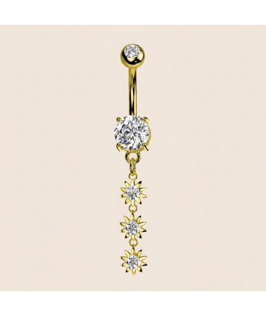 PIERCING NOMBRIL ETOILES