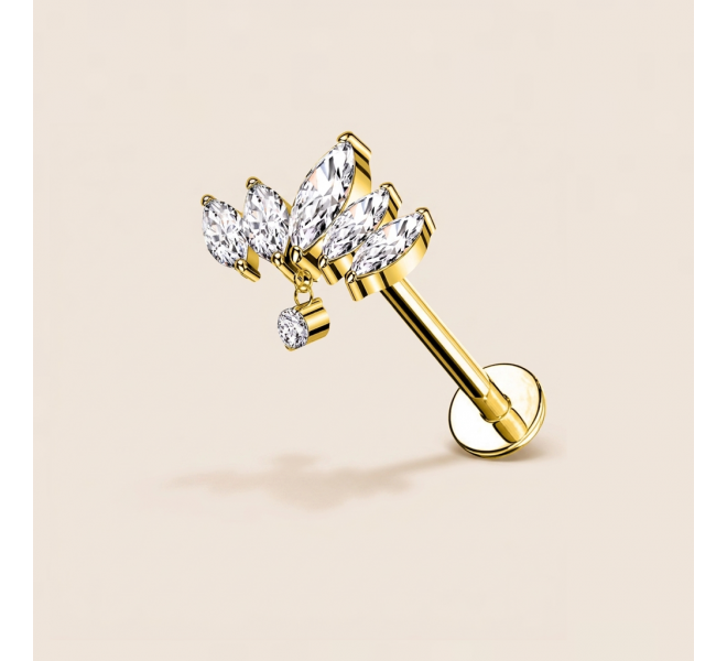 PIERCING LABRET POPPI