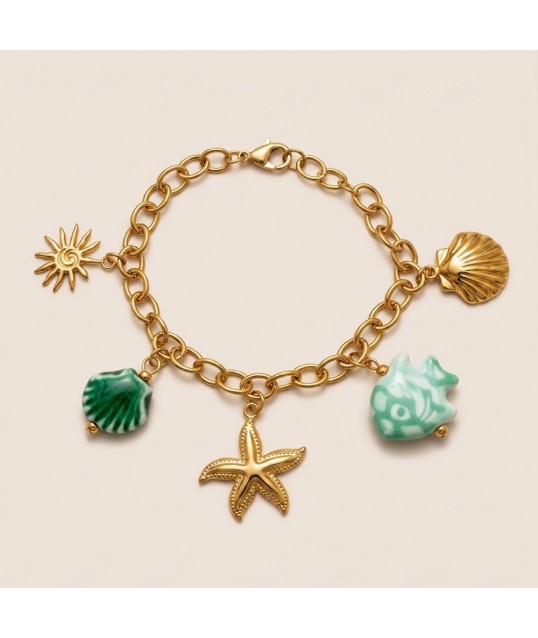 BRACELET CHARM VERDE