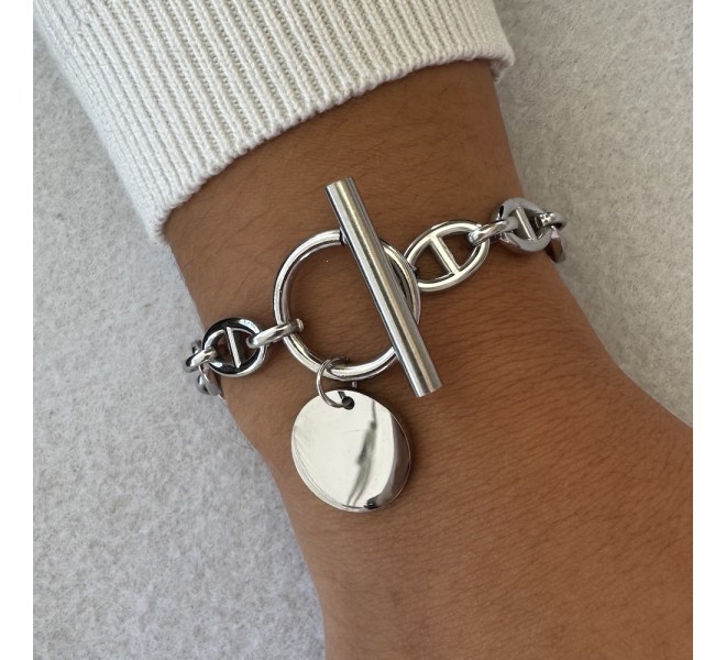 BRACELET ST PAL ARGENTÉ