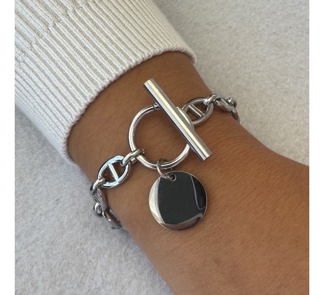 BRACELET ST PAL ARGENTÉ