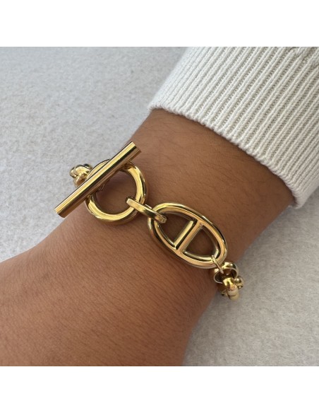 BRACELET PLATIN DORÉ