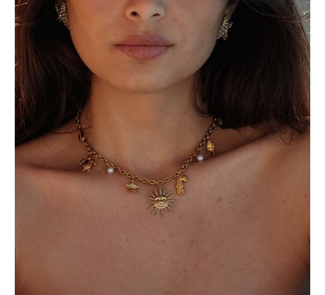 COLLIER CHARM SOLEIL