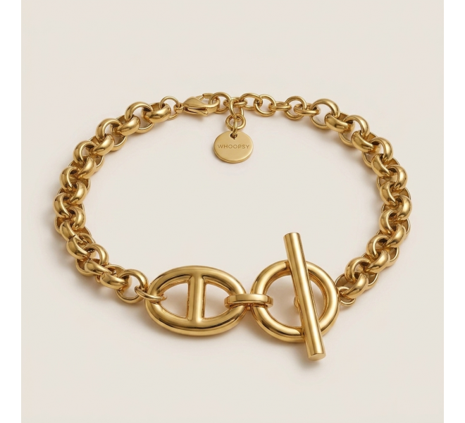 BRACELET PLATIN DORÉ