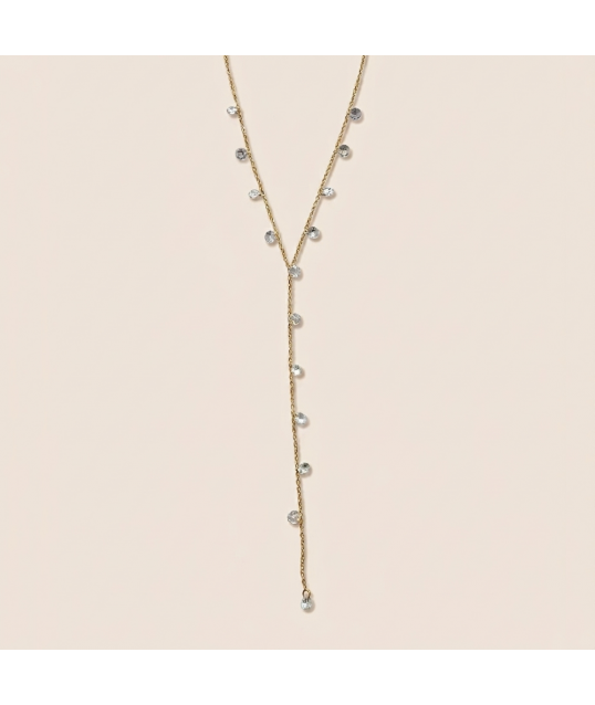 COLLIER CRAVATE CANNES DORÉ