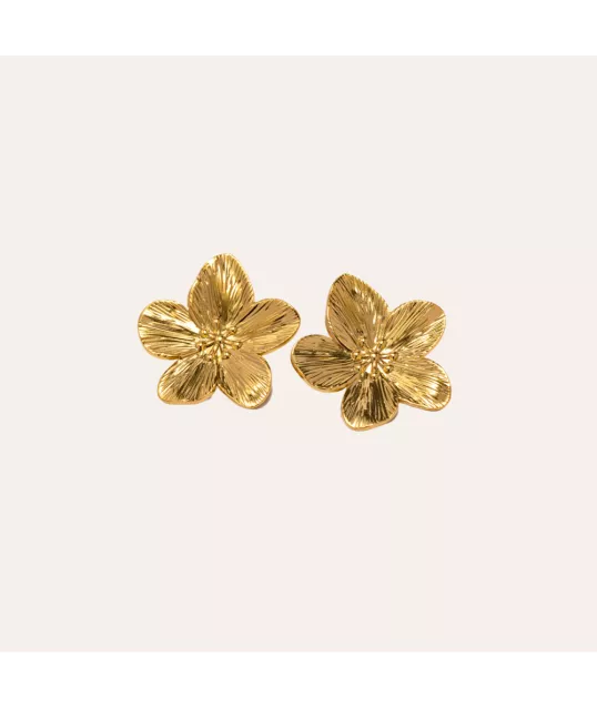 BOUCLES D'OREILLE FLEUR