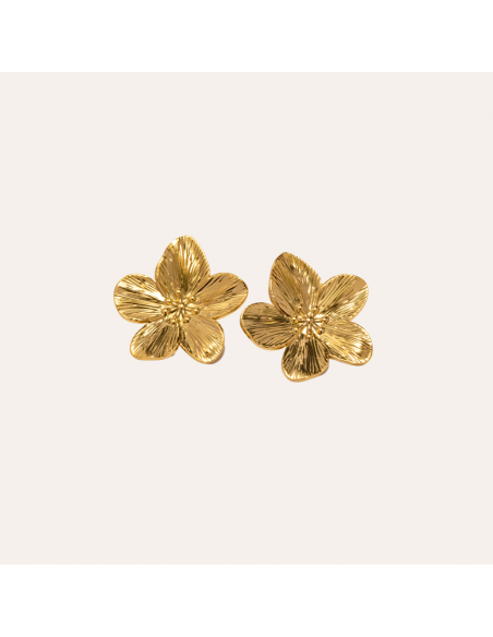 BOUCLES D'OREILLE FLEUR