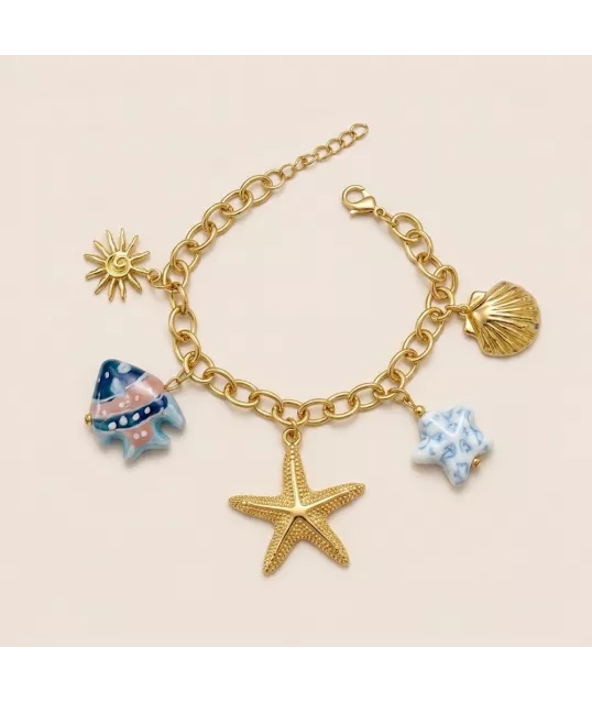 BRACELET CHARM DEEP BLUE