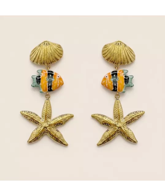 BOUCLES D'OREILLE FISH
