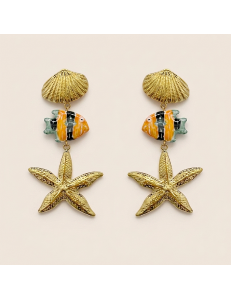 BOUCLES D'OREILLE FISH