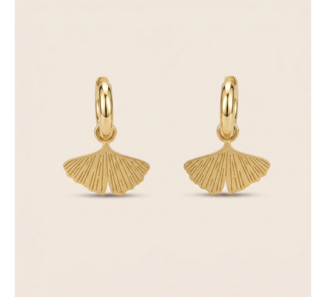 BOUCLES D'OREILLE GINKO