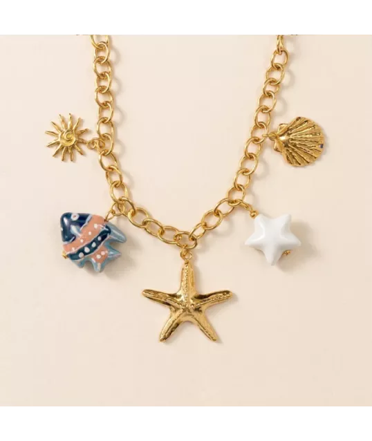 COLLIER CHARM CAPRI