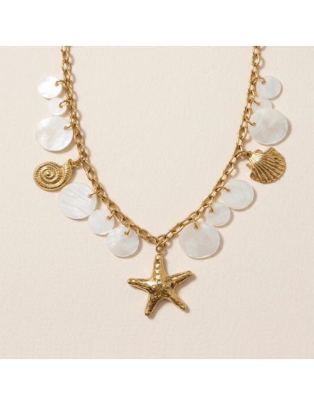 COLLIER CHARM SHELL BEACH