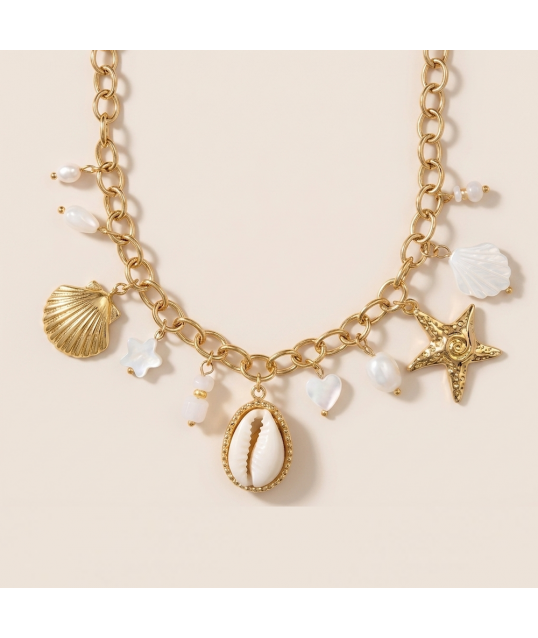COLLIER CHARM SANTA CRUZ