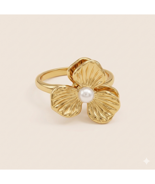 BAGUE ANTI STRESS FLEUR