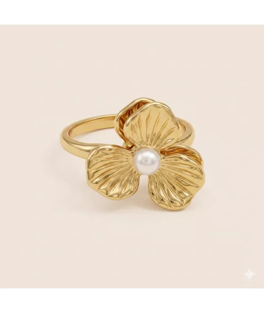 BAGUE ANTI STRESS FLEUR