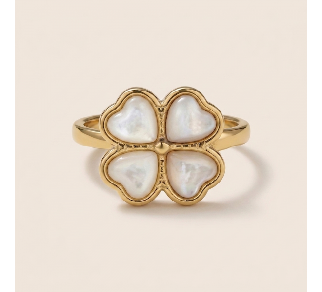 BAGUE ANTI STRESS TREFLE