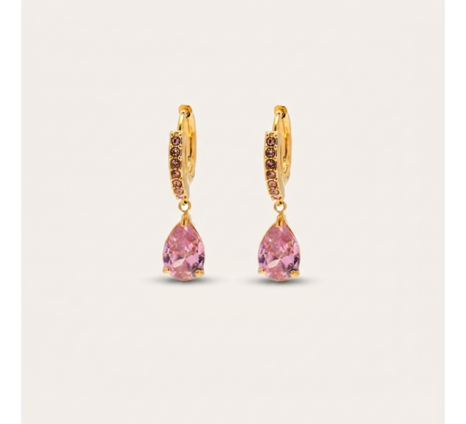 CREOLES GOUTTES ROSES