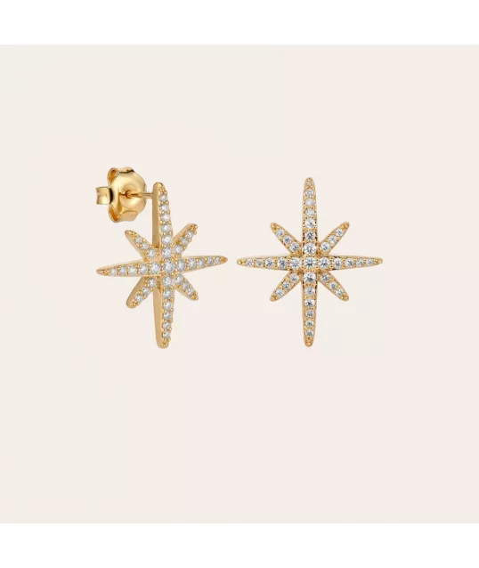 BOUCLES ETOILE DORÉES