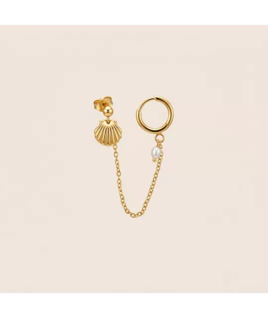 BOUCLE D'OREILLE CHAINE