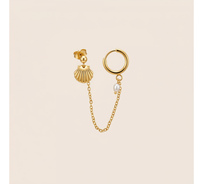 BOUCLE D'OREILLE CHAINE