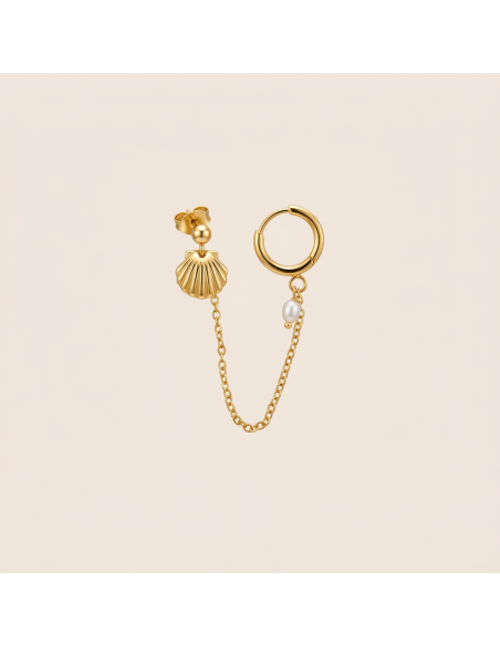 BOUCLE D'OREILLE CHAINE