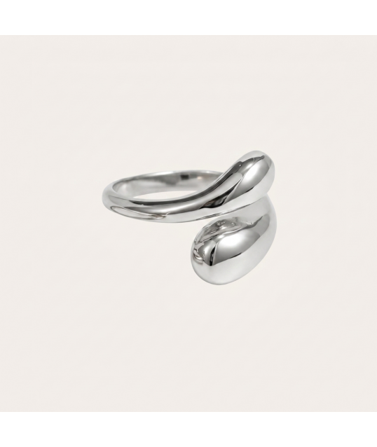 BAGUE DOBLE FINE ARGENTÉE
