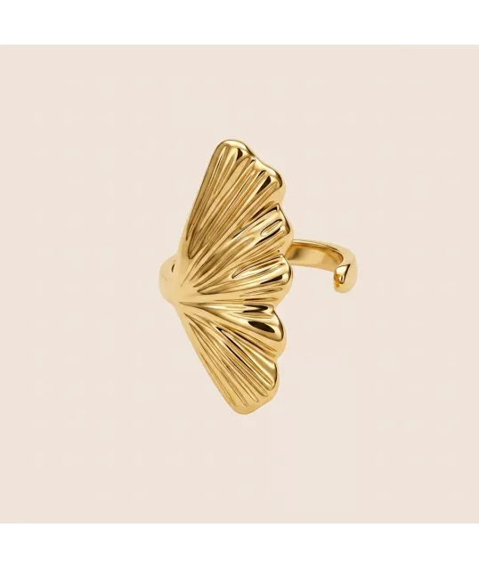 BAGUE DEMI COQUILLAGE
