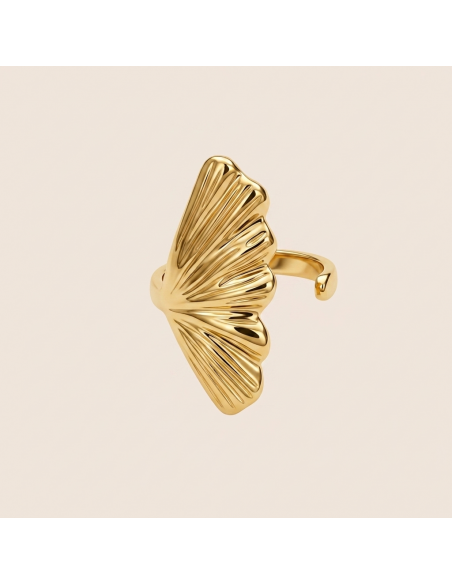 BAGUE DEMI COQUILLAGE