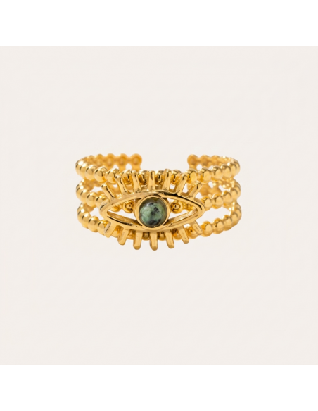 BAGUE OEIL TURQUOISE