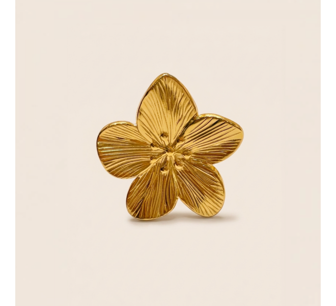BAGUE GROSSE FLEUR