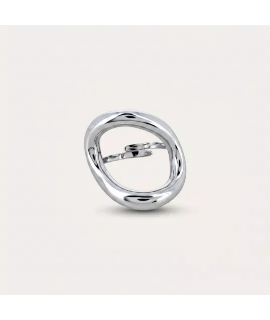 BAGUE OTELLO ARGENTÉE
