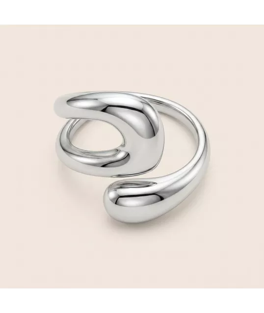BAGUE DULCE ARGENTÉE